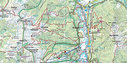 Achensee-Rofan-Unterinntal: Wandel- en fietskaart