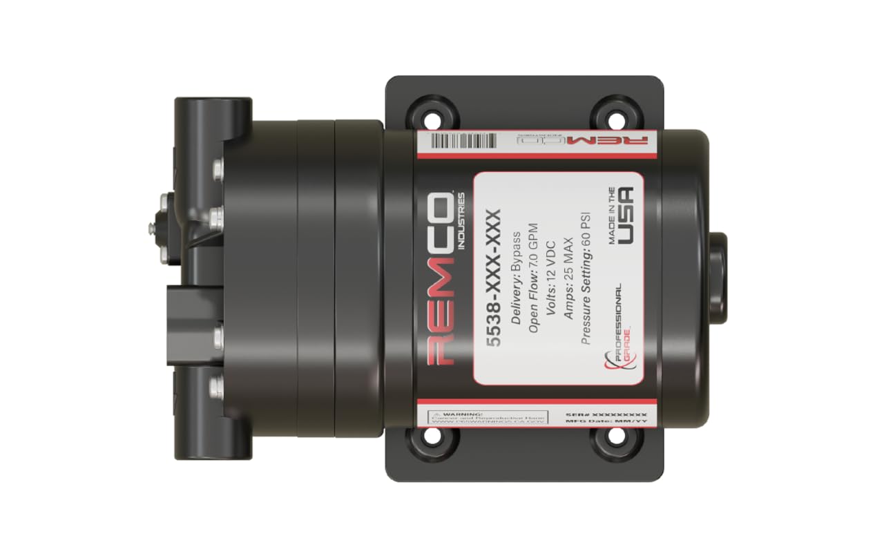 Amazon.com: Remco 7.0 GPM, 12 VDC Bypass Pump (5538-2E6-94A
