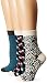 PACT Women's Vine Crew Sock Gift Box (Pack of 3)