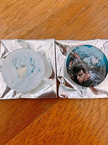 Amazon 大ベルセルク展 ブラインドガラスマグネット グリフィス ガッツ 2種セット アイドル 芸能人グッズ 通販