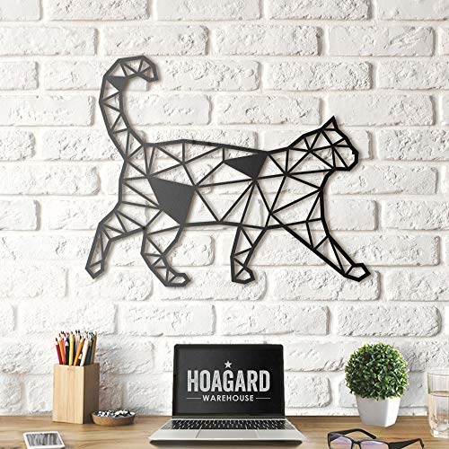 Hoagard | CAT | Metal Wall Art Cat 61 x 49 cm | para los amantes de los gatos |...