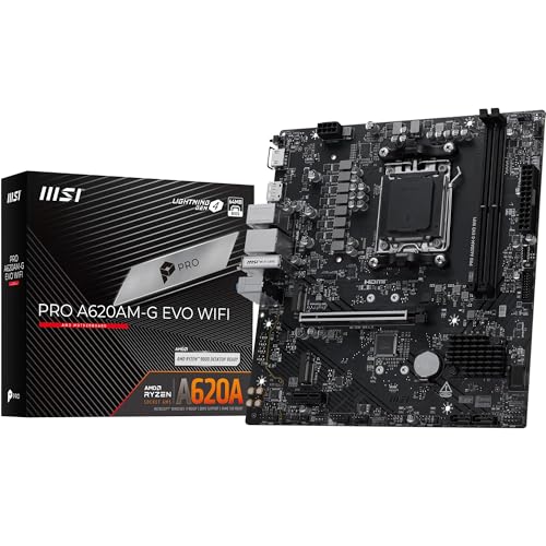 MSI PRO A620AM-G EVO WIFI motherboard