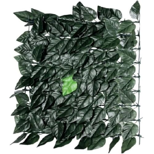 Privacy totale effetto naturale realistico: siepe artificiale lauro perfetta per balconi, terrazzi e giardini, ideale come frangivista per copertura completa ed elegante senza manutenzione