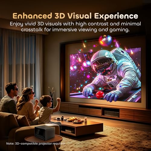 NothingProjector ALR Screen for Long/Standard Throw Projector, 120 inch, 95% Ambient Ceiling Light Rejecting, 4K/8K Ultra HD, Active 3D, Anti Daylight, Fixed Frame Wall Mount Non-UST NothPJ by NothPJ - Image 8