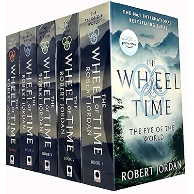 Robert Jordan The Wheel of Time Collection 5 Books Set Series 1