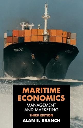 Maritime Economics: Management and Marketing