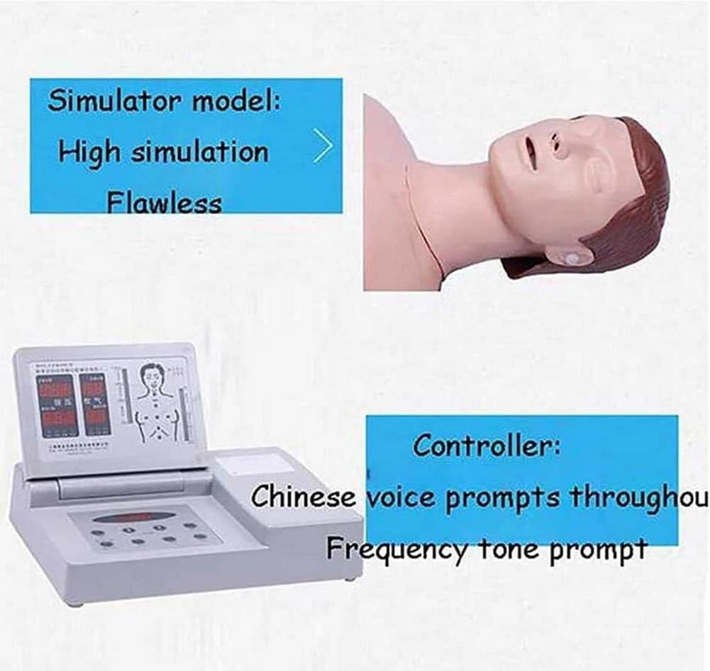 CPR-Trainingspuppen-Set für Erwachsene mit Feedback, CPR-Trainingspuppen, CPR-Erste-Hilfe-Trainingspuppe für die medizinische Ausbildung, Lehrmaterial