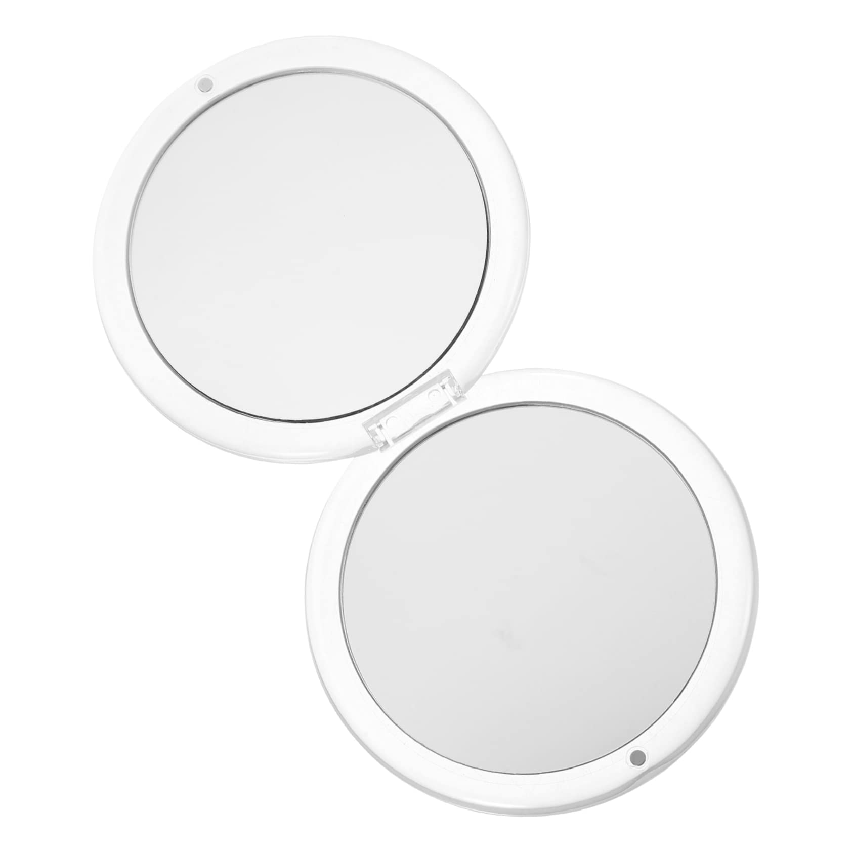 FRCOLOR 3 Pezzi Specchio Per Il Trucco Ingrandimento 10x Specchio Tascabile Compatto Luce Led Per Viaggi E Uso Quotidiano