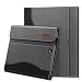 Infiland Samsung Galaxy Tab S3 9.7 Case, Multi-Angle Business Cover Built in Pocket with S Pen Holder for Galaxy Tab S3 9.7-Inch Tablet (SM-T820/T825/T827) 2017 Release (Auto Wake/Sleep), Gray