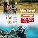 【5-Years Data Recovery】 GIGASTONE 256GB Micro SD Card, 4K Camera Pro MAX, Compatible with Gopro, Dash Cam, DJI, Drone, Security Camera, Speed Up to 130MB/s, UHS-I A2 4K U3 C10, with Adapter