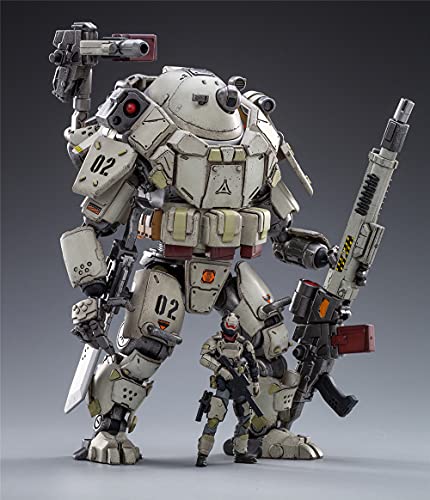 HiPlay JoyToy 1/25 Science-Fiction Robot Mecha Action Figures Full Set-Dark Source Series-Iron Wrecker 02 Tactical Mecha