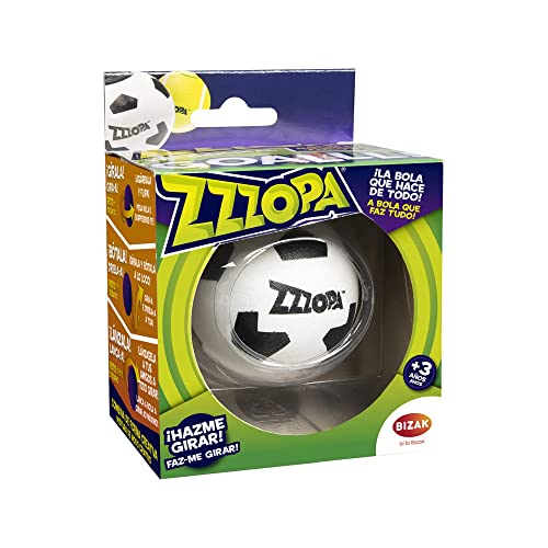Bizak Zzzopa Ball Fußball (64119002), Weiß und Schwarz