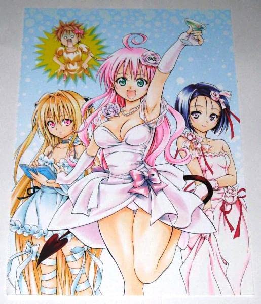 Amazon.co.jp: ToLOVEる -とらぶる- イラスト07 ララ & 春菜