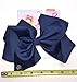 JoJo Siwa 7 Inch Large JOJO Bow with Metal Pin Barrette Clip On Card Ribbon Headpiece Hair Accessory for Little Girls, Teens - Jo Jo Big HairBow Signature Collection