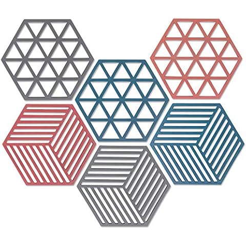 Salvamanteles de silicona SAYOK (6 piezas) Cover