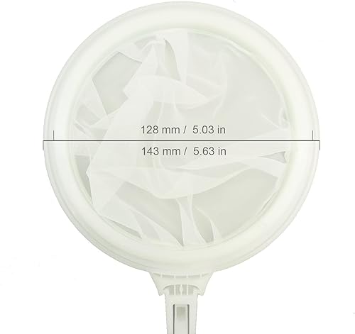 Miniatura 5 de Filtro de malla ultrafino 2 en 1 para cocina, colador de alimentos de nailon, colador de filtrado de malla 400, tamiz portátil reutilizable con