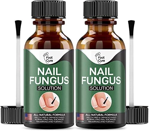 Toenail Renewal Solution Extra Strength Care for Toe Nail & Fingernails - Nail Repair Solution for Thick, broken, Discolored Nails - Renews Damaged Cracked Ingrown Toenail - Tea Tree Oil for Healthier and Extra Strength Nails - Made In USA 0.50 Fl Oz - 2 Pack