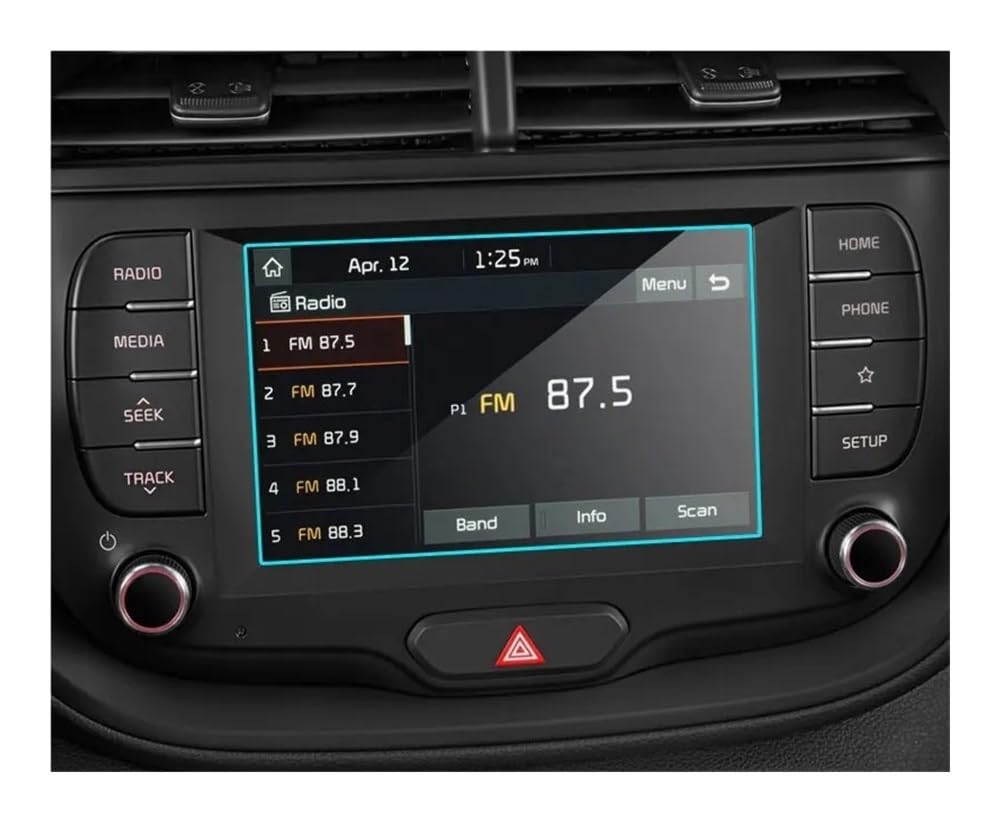 Film protection d'écran verre trempé Kia Soul Wagon 2020-2021