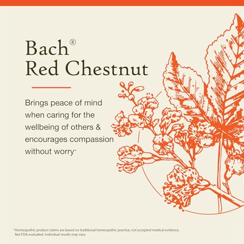 image for Bach Flower Remedies Bach Original Flower Remedies, Red Chestnut - Pea