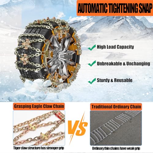 Cxinziisag Dual Tiger Claw Chains