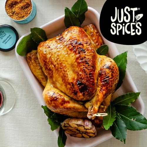 Just Spices Hähnchen Allrounder I Mariniere Geflügel, Brathähnchen, Wings und vieles mehr I Gewürzdose, 79 g