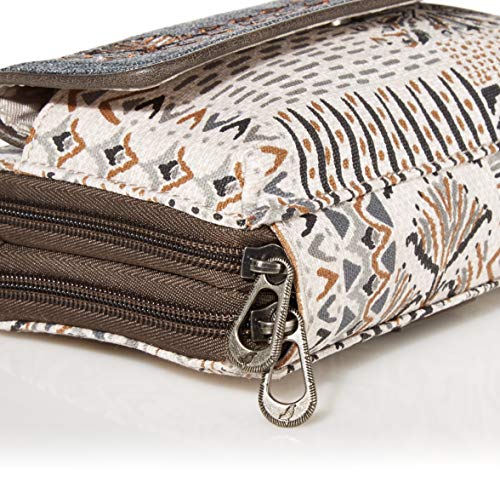 Image of Sakroots Smartphone Crossbody Purse - Women's Cellphone Bag & Wallet For Everyday - Convertible Wristlet With Zipper