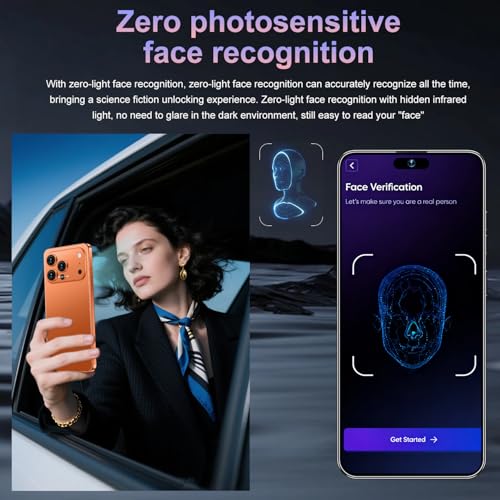 Image of 17PROMA X Smartphone: Snapdragon 8 Gen 3, 12GB RAM + 512GB Storage, 7000mAh Battery, 6.99-inch Display, 68MP+108MP Camera, Android 15, 5G, Dual SIM - Superior OS Outperforms Competitors (Orange)