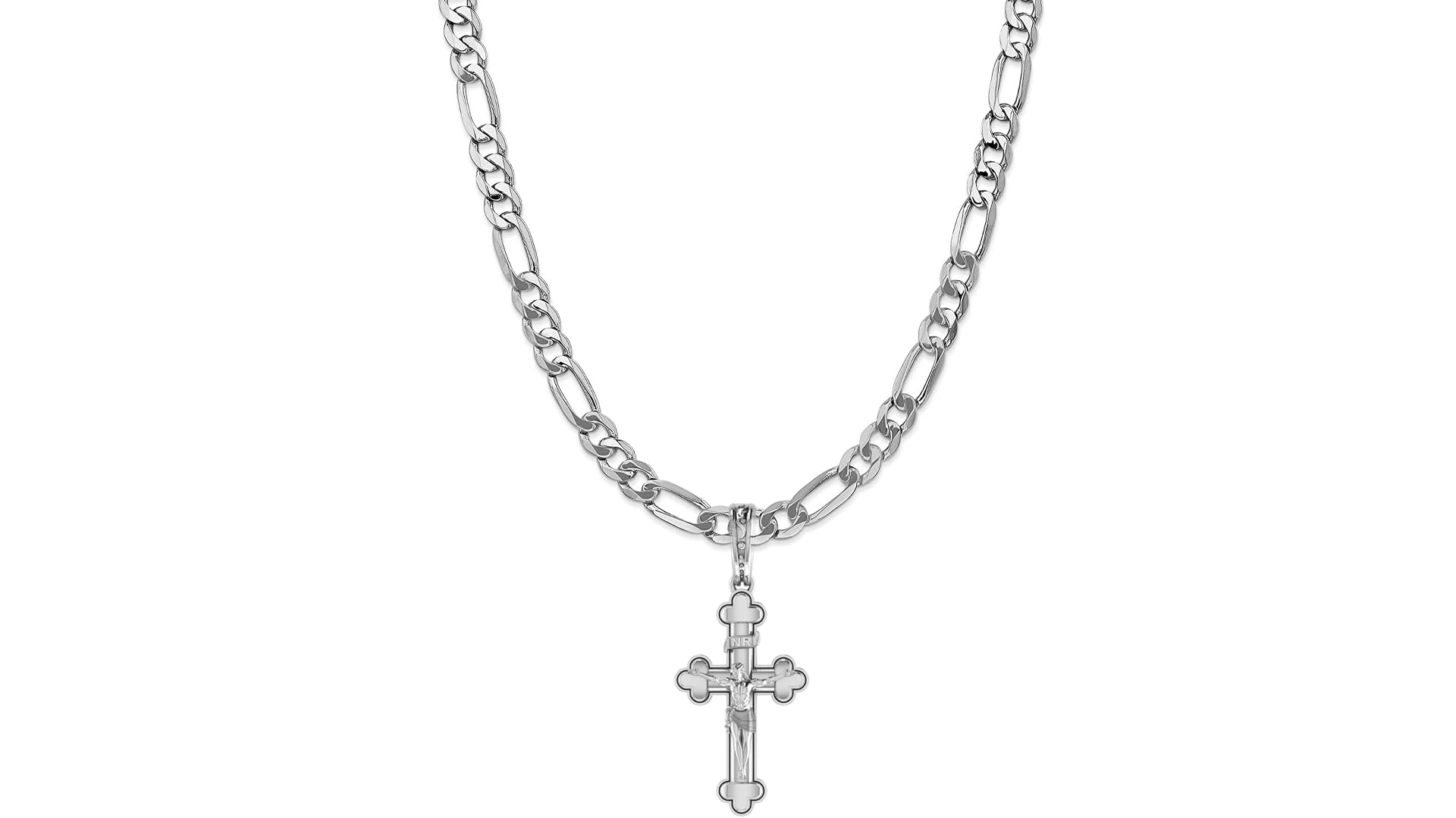 Colgante de Jesús de plata 925 AMZ-206 regalo de comunión 6