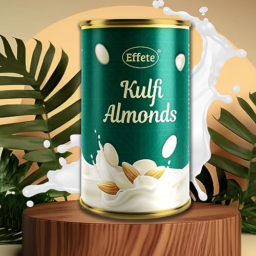 Image of Effete Kulfi Almond - Chocolate Coated Kulfi Almonds (96 g) - Crunchy Nuts Drenched in Smooth Milk Chocolate - Sweet Snack & Best Choice for Gifting an Occasions - Healthy Treat for All Ages