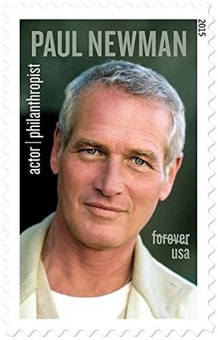 Paul Newman, Actor Philanthropist (Sheet of 20) First Class Mail Forever Postage Stamps 2015 Scott 5020