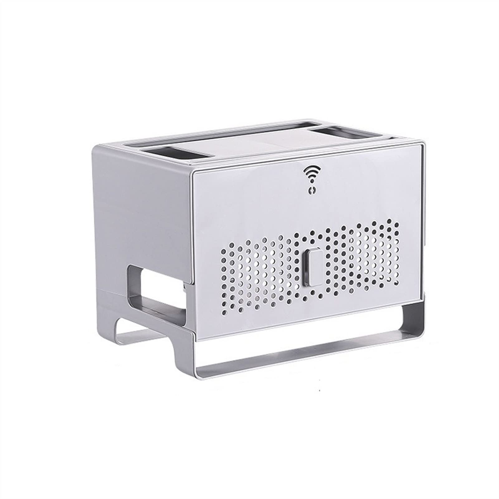 Kabel-Ordnungsbox, Kabelmanagementbox, Kabel-Organizer und Router-Rack, Netzteil, TV-Steckdose, Steckdosenleiste, Schutz, Steckerleiste, Kabel-Aufbewahrungsbox (E)