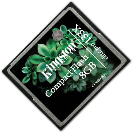 Kingston Elite Pro 8 GB 133x CompactFlash Memory Card CF/8GB-S2