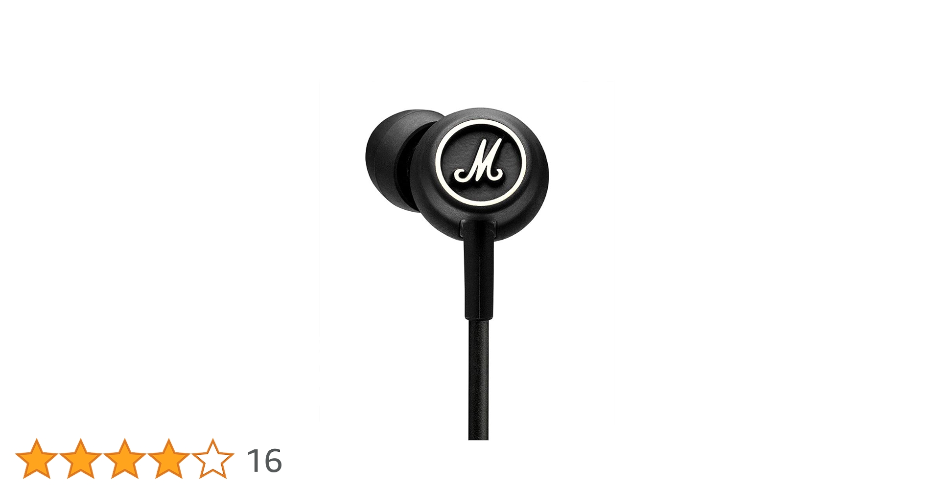 Marshall MODE マーシャル有線イヤホン 試聴のみの新同品 Marshall（アンプ） Marshall マーシャル 有線イヤホン MODE-EQ
