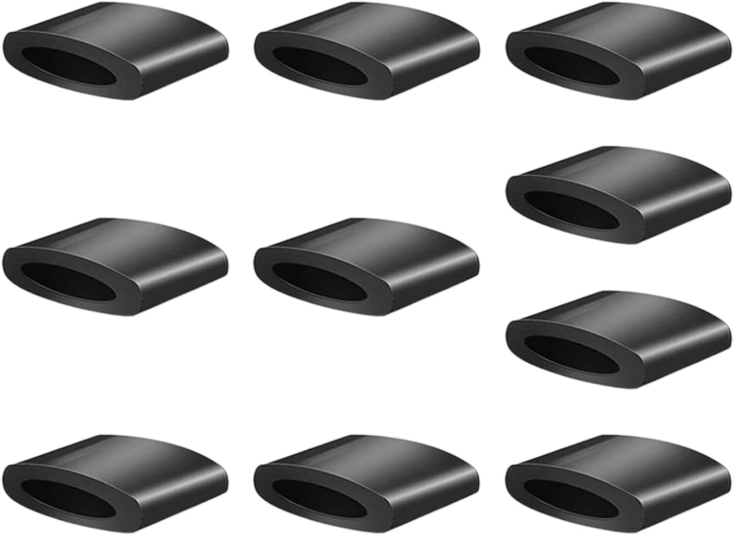 LNYMZD Pack of 10 Black Rubber Feet for Hot Air Fryers Tabs Tips