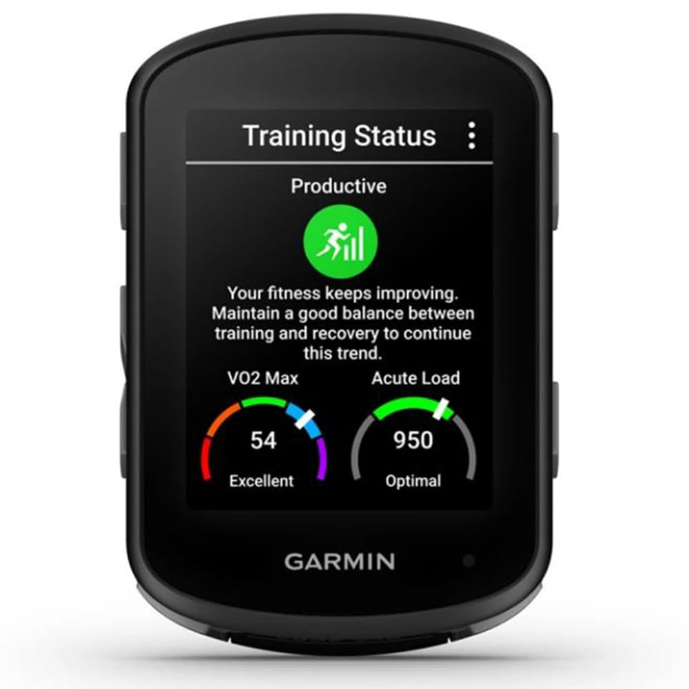 Garmin Edge 540, Ordinateur de vélo GPS compact, appareil uniquement 010-02694-00 - Ensemble avec cadre de vélo Deco Essentials et support de téléphone portable Deco Gear CPS - Protection exclusive de