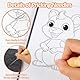Neerow Prickelnadel Set Kinder ab 3, Prickelset mit 10 Stickbilder, 2 Prickelnadeln & 2 Prickelfilz, Prickeln Basteln für Kreative Bastelprojekte, Verwendung unter Aufsicht der Eltern