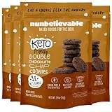 Nunbelievable Double Chocolate Keto Cookies | Delicious Sugar Free Diabetic Snacks | Non GMO and Gra