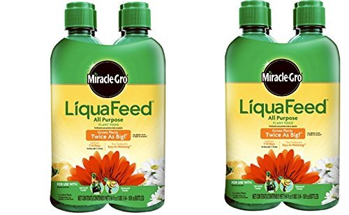 MiracleGro LiquaFeed All Purpose Plant Food Refill Pack, (Liquid Plant Fertilizer) 16 oz. (8 Count)