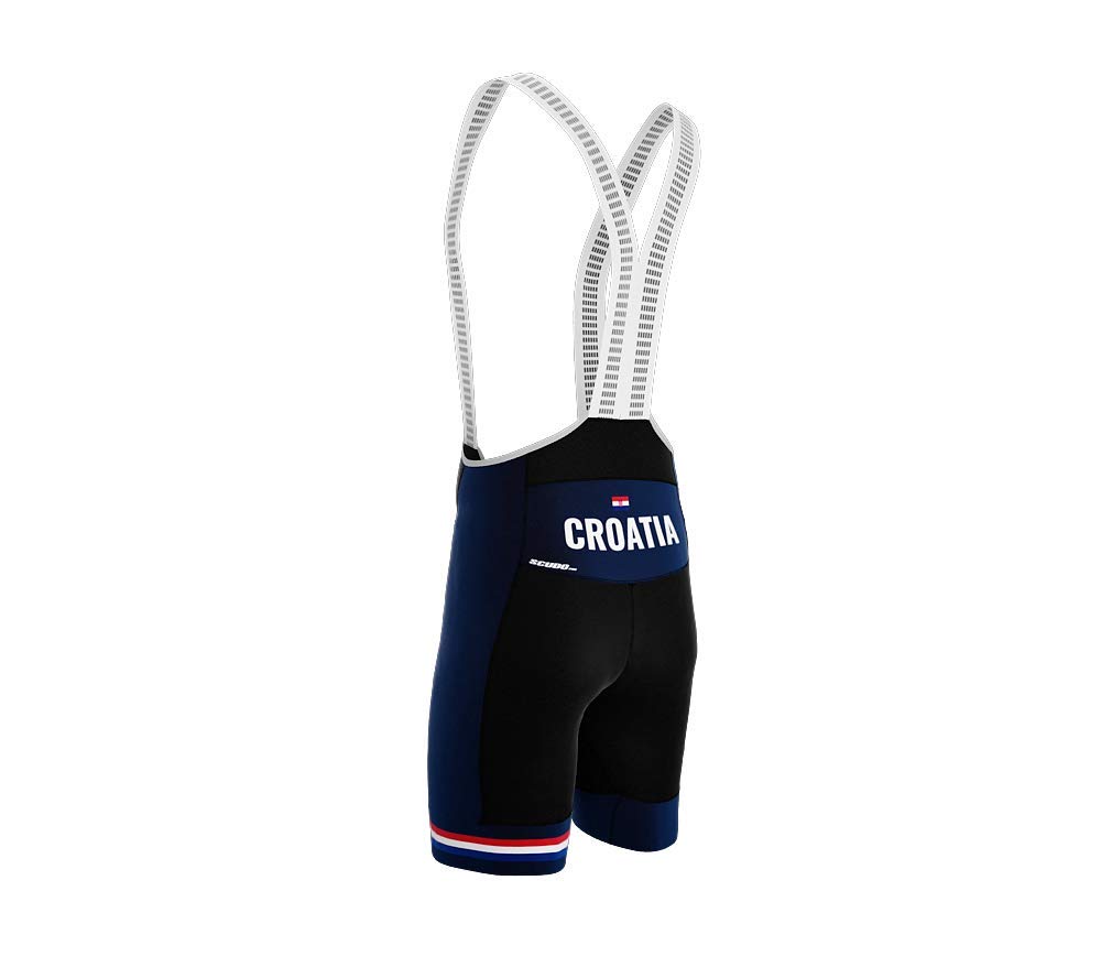 Croatia Blue Code Cycling Pro Bib Shorts Bike for Men Size 4XL