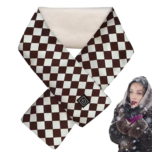 Lenço de aquecimento, lenço elétrico aquecido, Lenço aquecido recarregável para homens, Aquecedor de