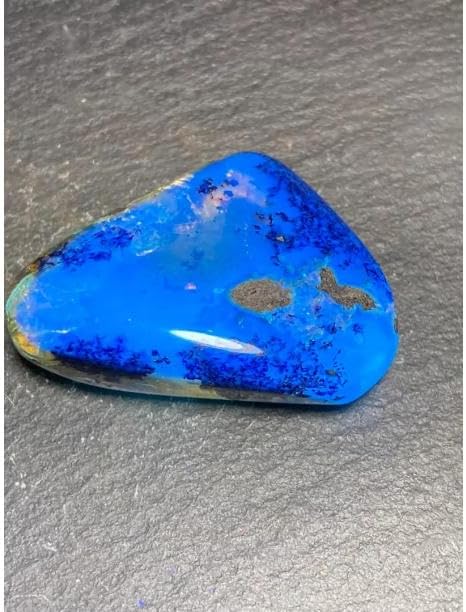 ブルーアンバー 虫入り琥珀 複数虫入り 希少 天然石 パワーストーン