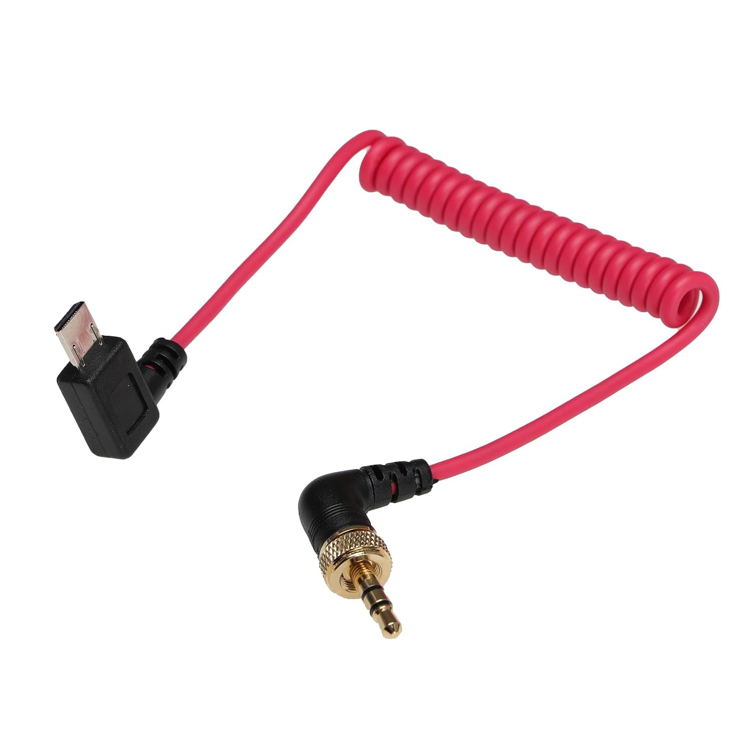 Tentacle Sync 3.5mm Jack to Micro-USB Right Angle Timecode Cable for Sony FX3/FX30 A1 A7Siii