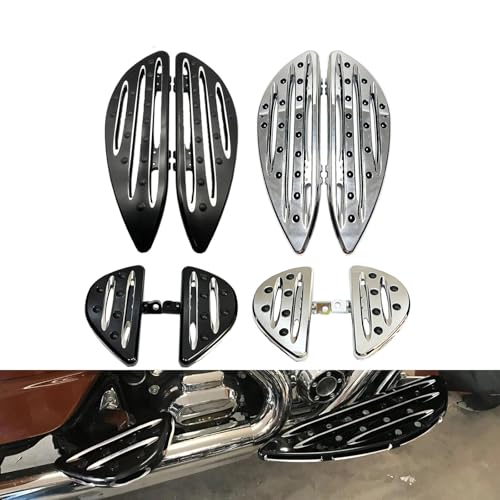 Repose-pieds avant et arrière de moto pour Harley Davidson Touring