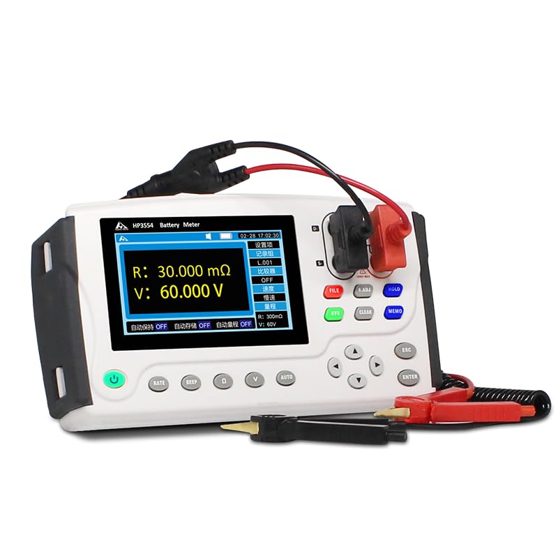 CHT3554 HP3554 Handheld Tester UPS Battery Test Internal Resistance Range 0.001mΩ ~3.100Ω (HP3554)