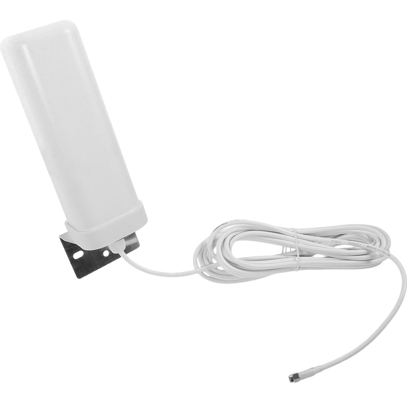 Uonlytech Antenne Amélioration Signal WiFi Outdoor 4g 3g Extérieure 16-18dbi Omnidirectionnelle en Métal et Plastique Support Large Bande 698-2700mhz pour Routeur Modem