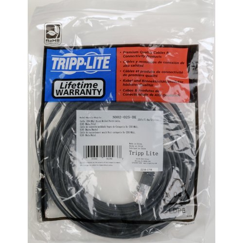 Cable patch Eaton Cat5e RJ45 20 pies negro miniatura 2