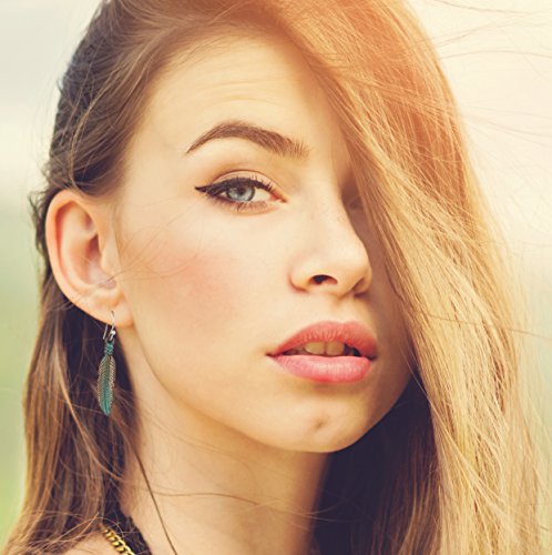 SPUNKYsoul Feather Circle Long Necklace for Women Collection3