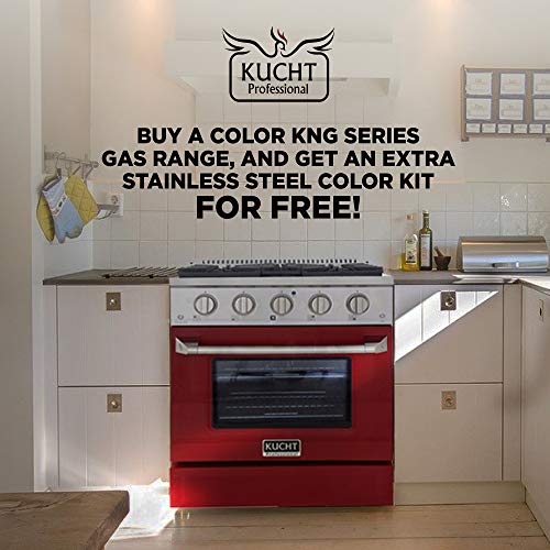 Kucht Kng301/Lp-K Gas Range, Black #TOP3