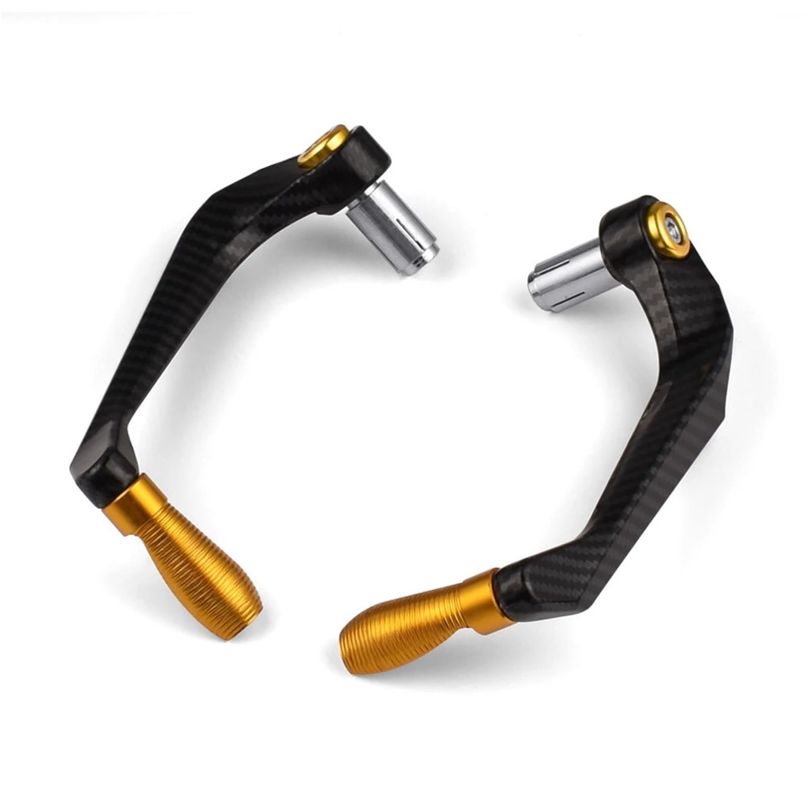 Cqjjxkyc Gold Motorcycle Brake Protector Fit For Fzx 150 250 700 750 Fzx700 Fzx750 Handlebar Grip Brake Clutch Levers Guard Protector Handguard(Gold)