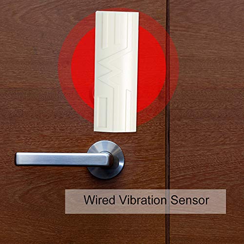 Ajcoflt Wired Vibration Sensor Sensor de Choque de Vibração Ao Ar Livre Inteligente Digital para Har